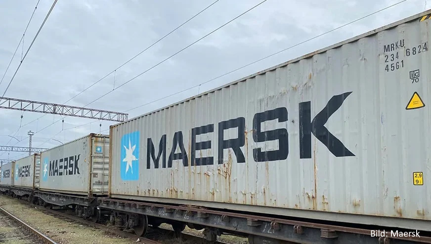 Maersk Bahn Waggon